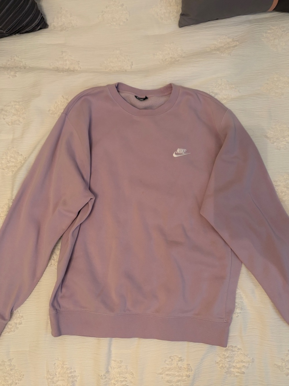 Nike Men's Lilac Crewneck Sweatshirt